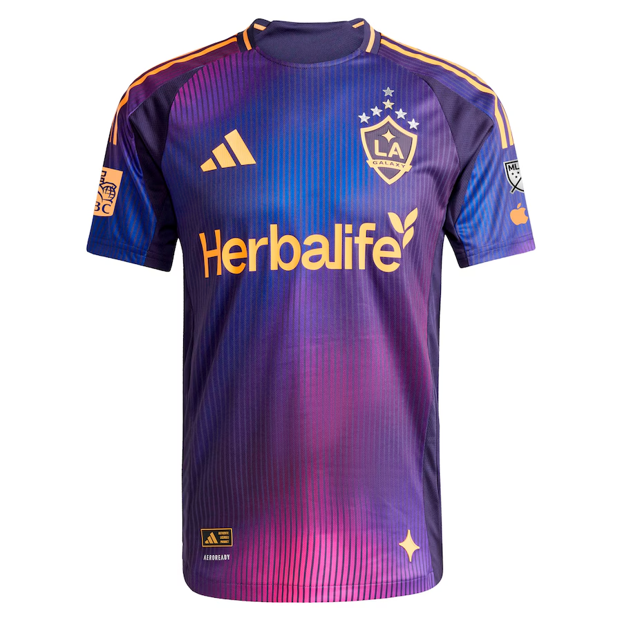 LA Galaxy Sponsor 2025-2026 UCL Away Jersey – Authentic Shirt