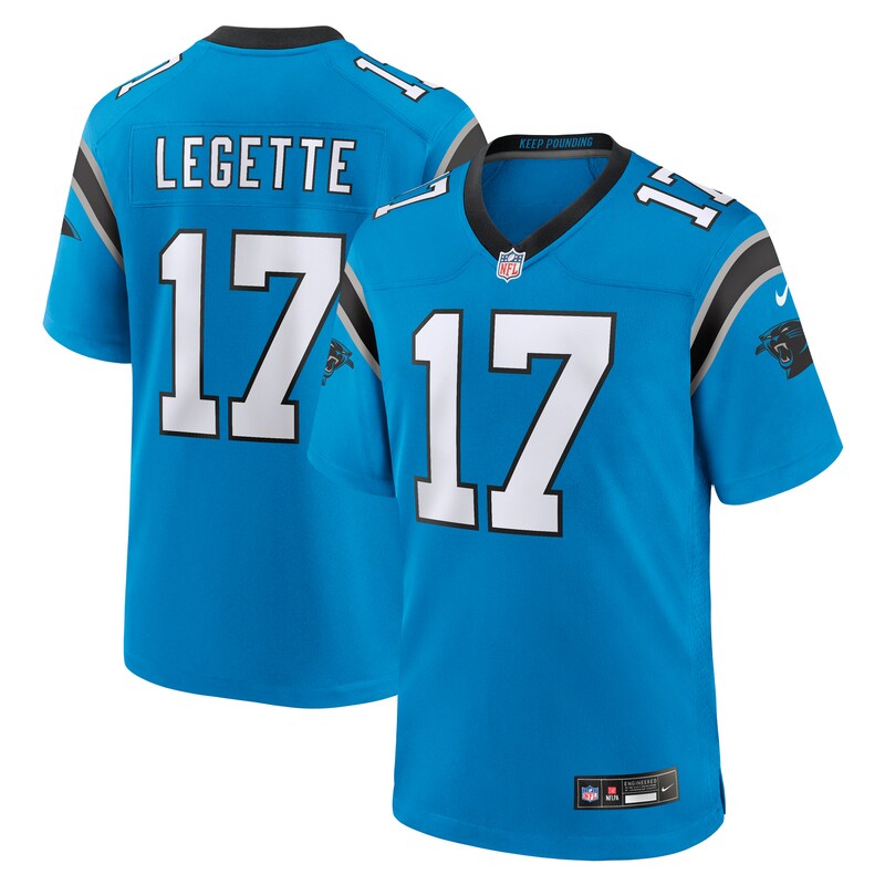 None Xavier Legette CAR Panthers Retro Top-Grade Jersey Game Day Wear