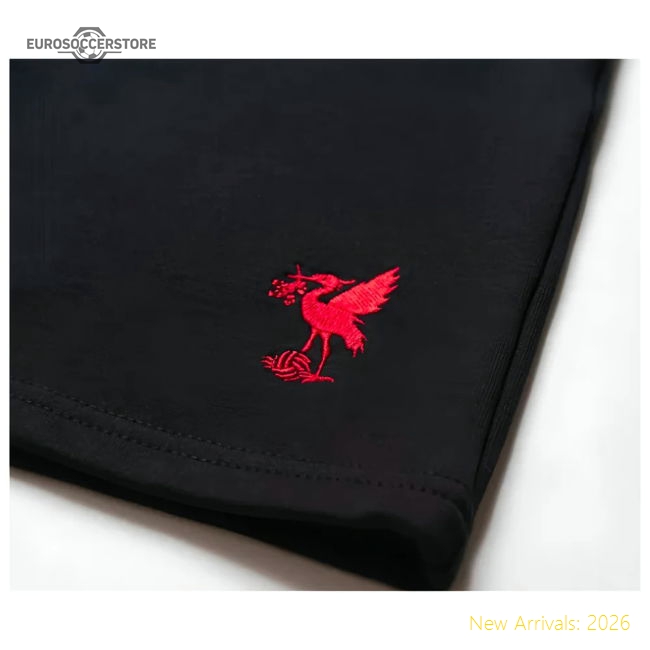 Premium Liverpool The Bird Shorts (black) - Premium Quality Football