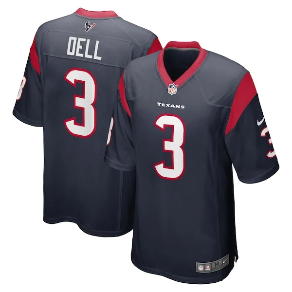 None Tank Dell Game Jersey - Navy | NFL Player Jersey | NFL Football