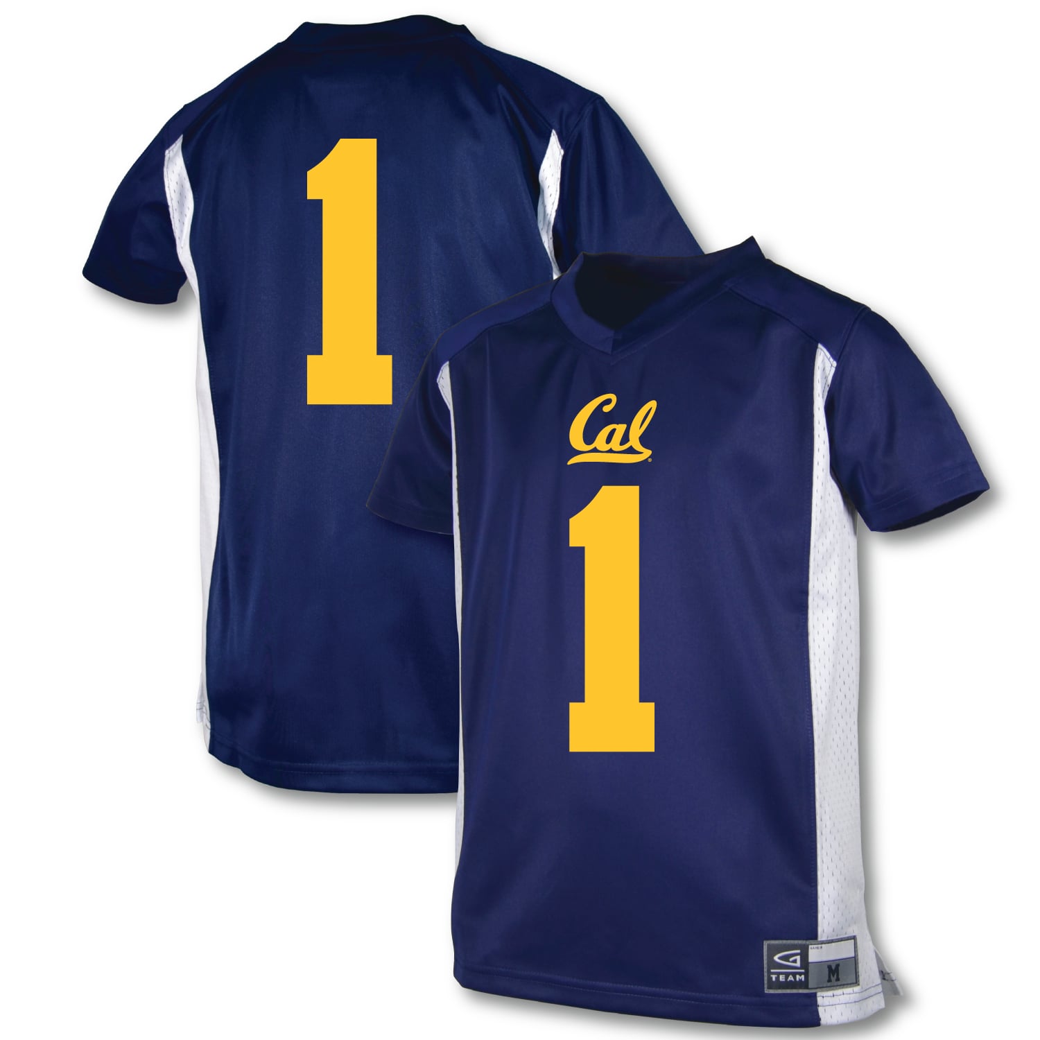 #1 Cal Bears Garb Youth Football Jersey - Blue