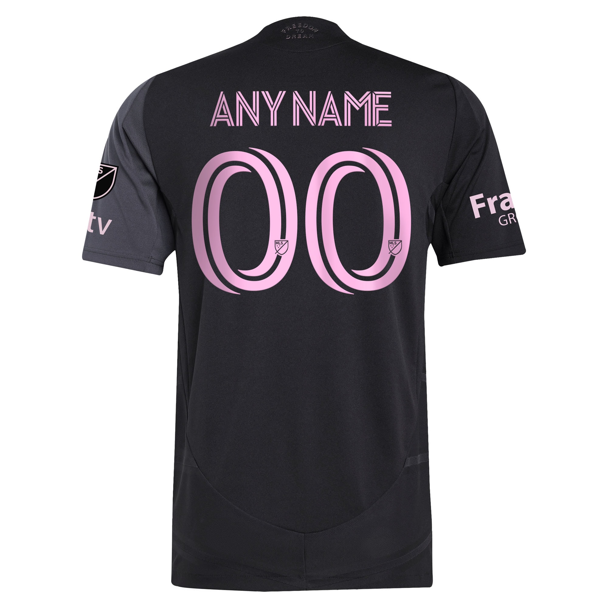 [SJH] Inter Miami CF 2025 The Fortitude Kit Authentic Custom Jersey - Black