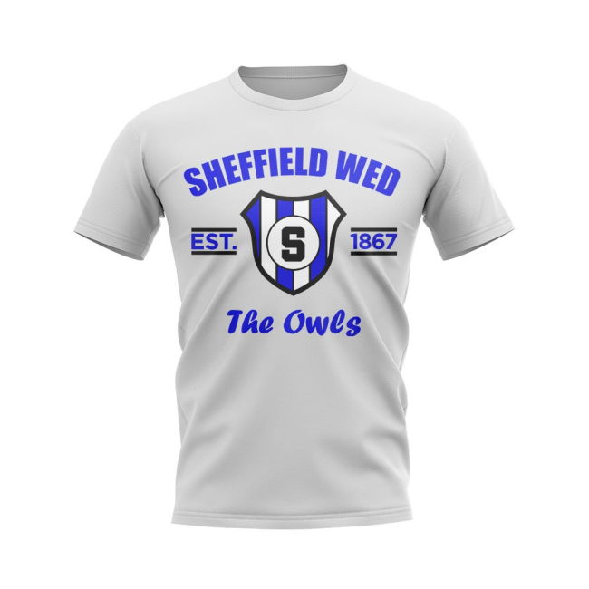 Sheffield Wednesday T-Shirt - White (Adult