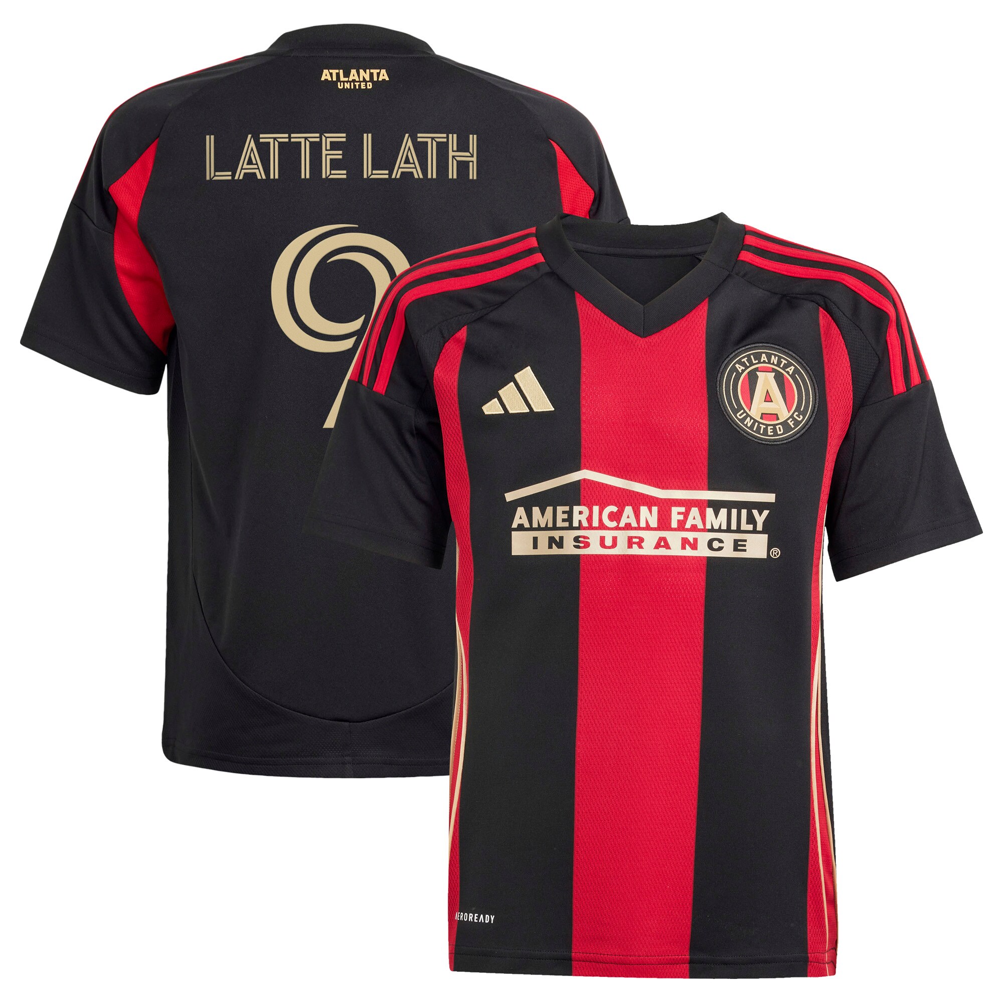 [SJH] Emmanuel Latte Lath Atlanta United FC Youth The Connector Replica Jersey - Black