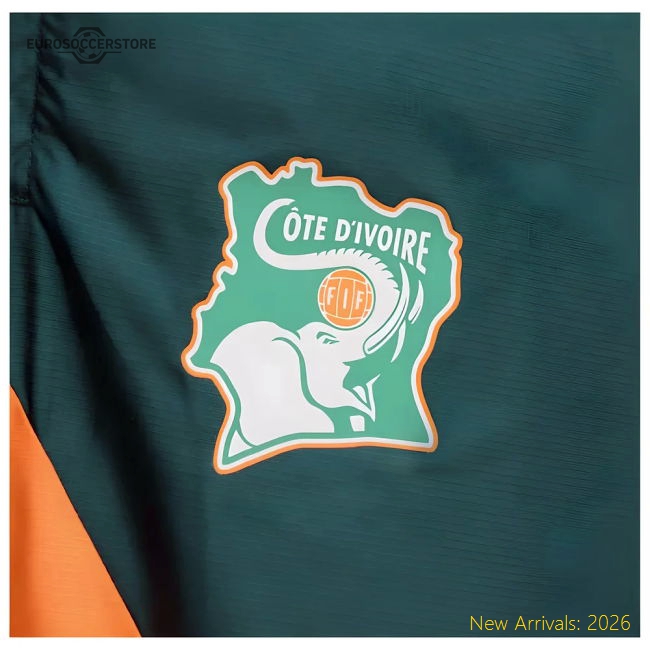 Elite Ivory Coast 20242025 Regular Jersey Drifit Slim