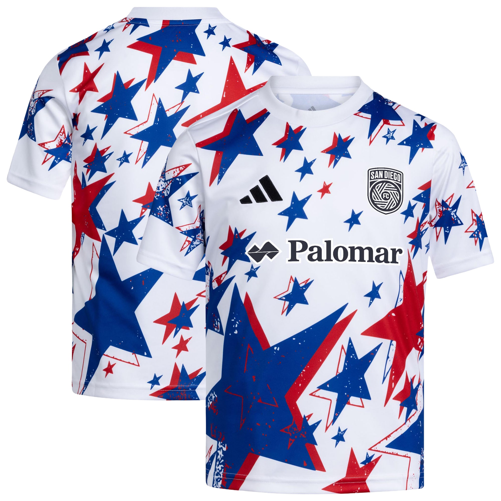 [SJH] San Diego FC Youth 2026 Americana Pre-Match Jersey - White