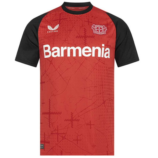 Bayer 04 Leverkusen 2425 Home Football Shirt - Official Replica 12500