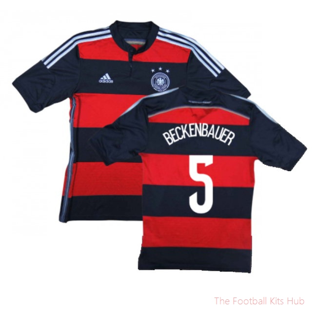 Germany 2014-15 Away Shirt (Excellent) (Beckenbauer 5)
