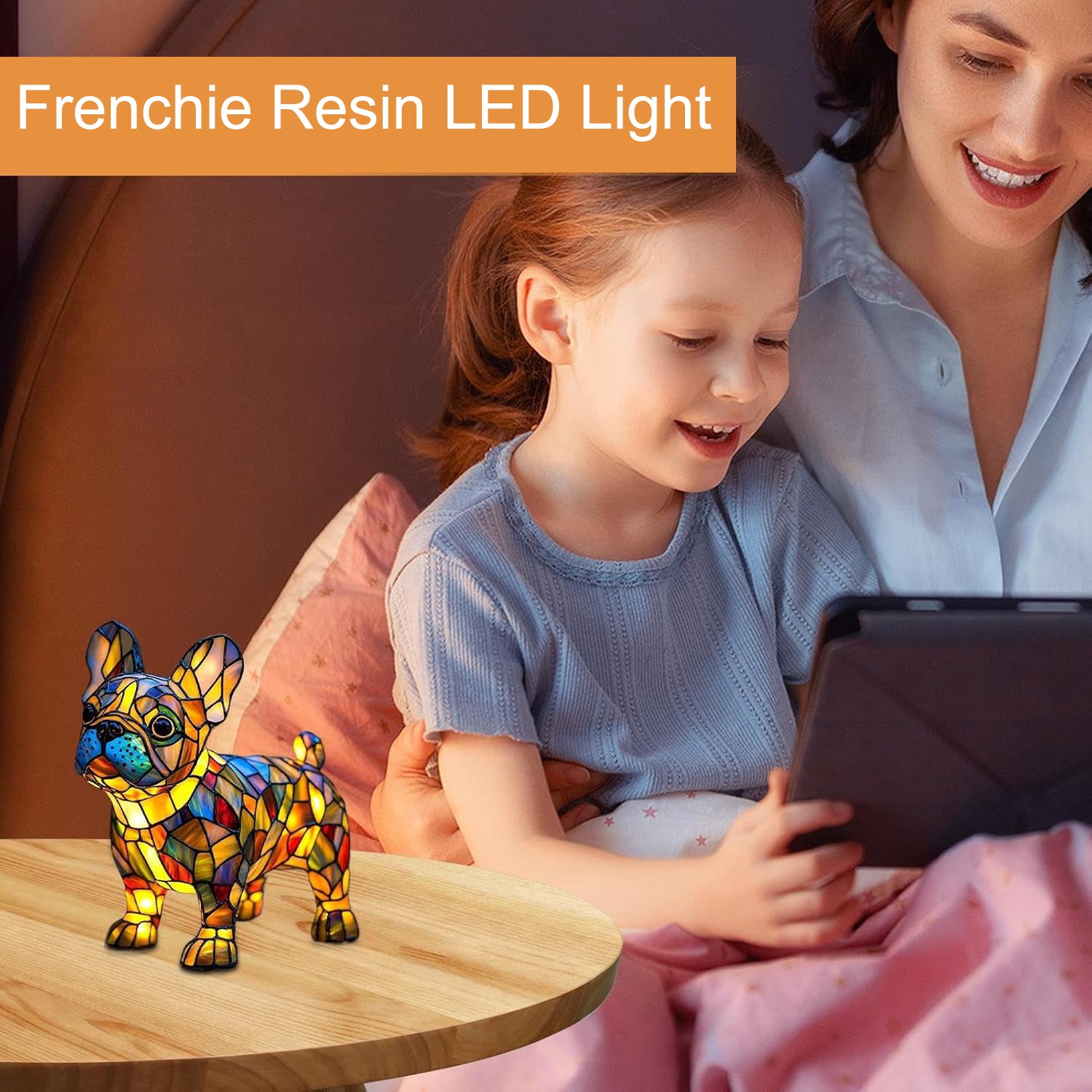 Resin Led Light – Cute Night Desk Lamp For Bedroom Office Summer Wear