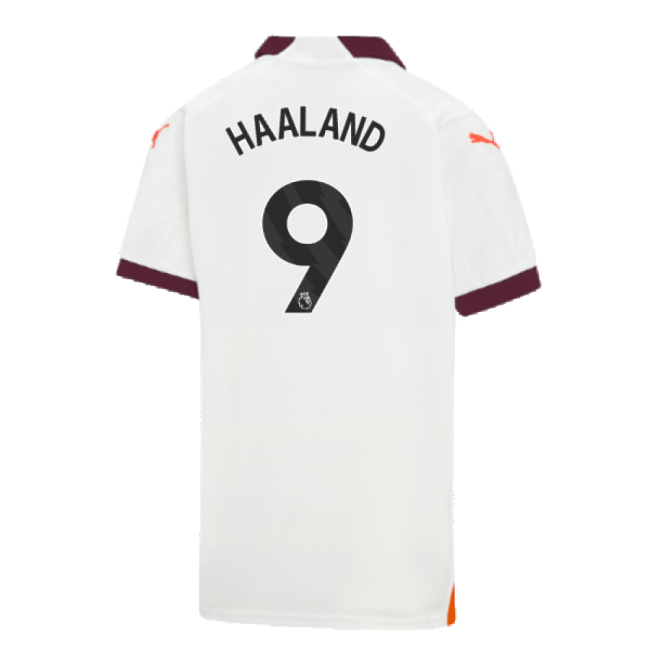 HAALAND 9 Top Quality Man City 2023-2024 Away Uniform (Kids)