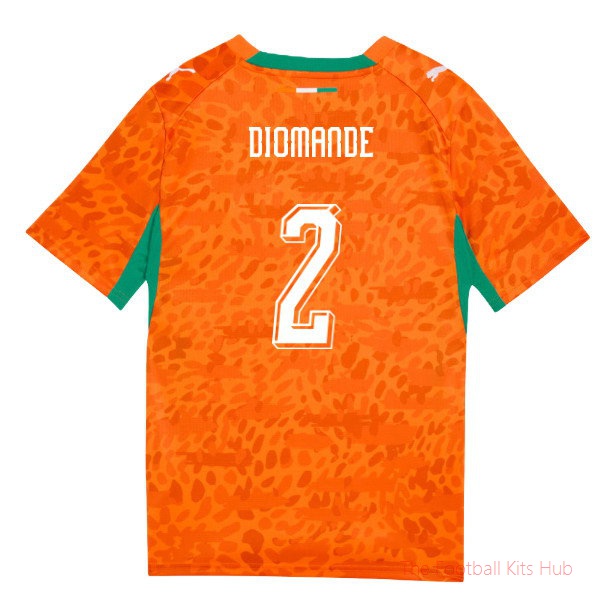 [LK] 2026/27 Ivory Coast Home Shirt (Kids) (Diomande 2)