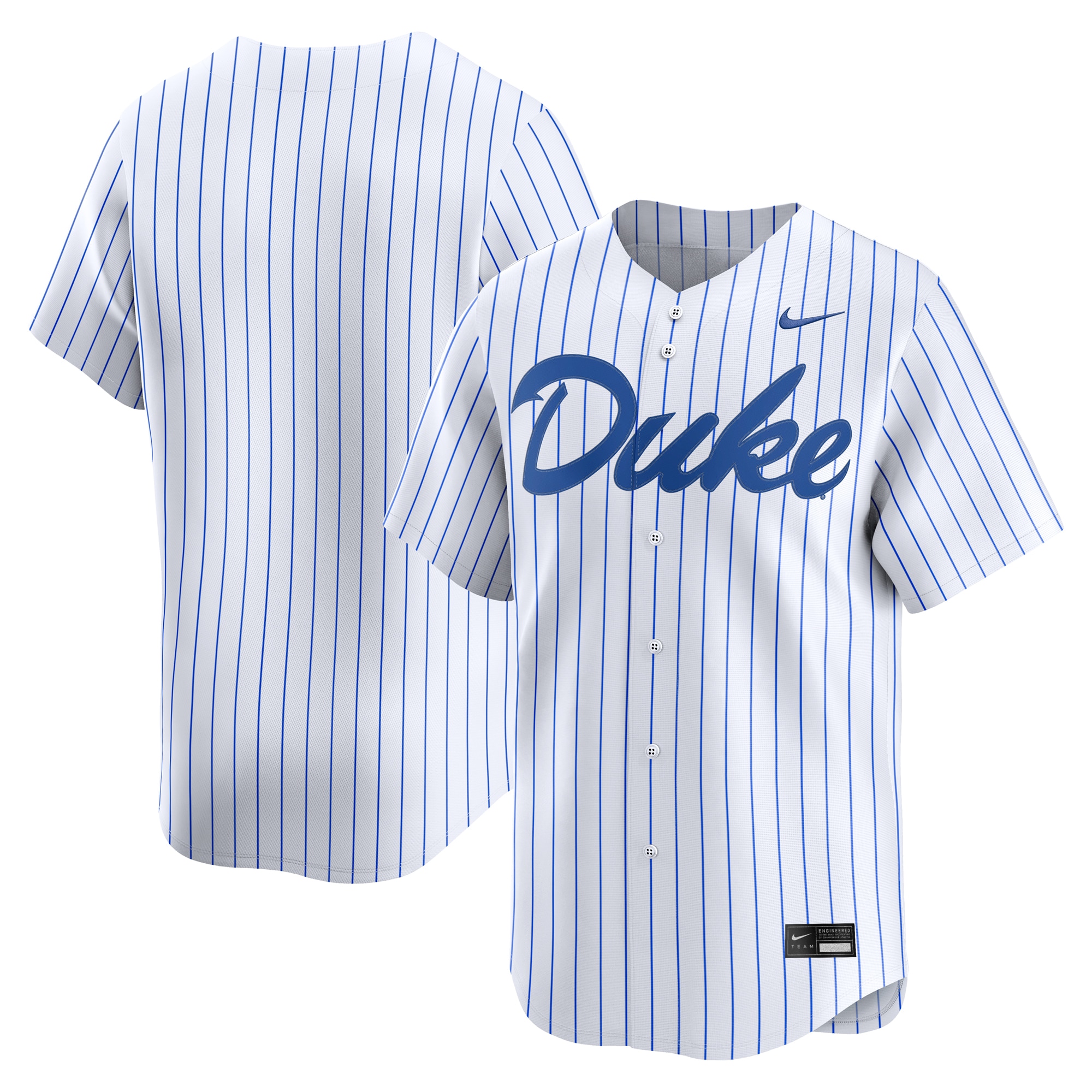 [NJP] Duke Blue Devils Baseball Limited Jersey - White