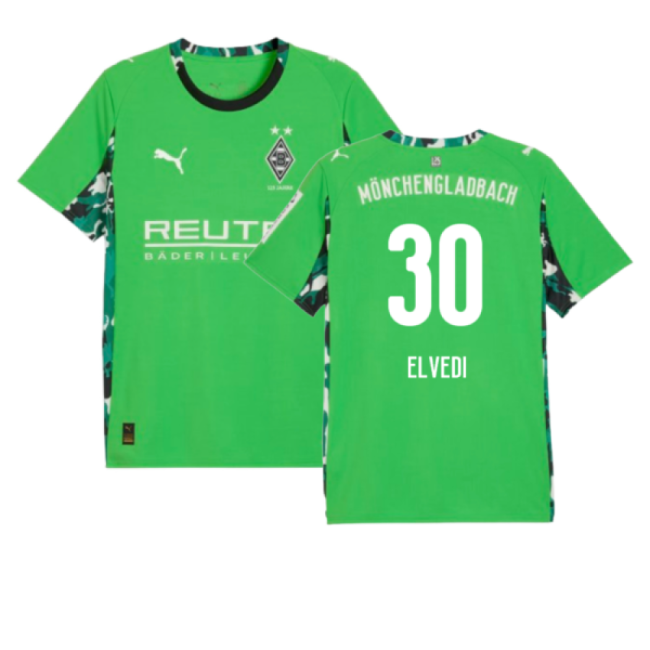 Football Club Away Match Jersey Elvedi Comfortable Lightweight