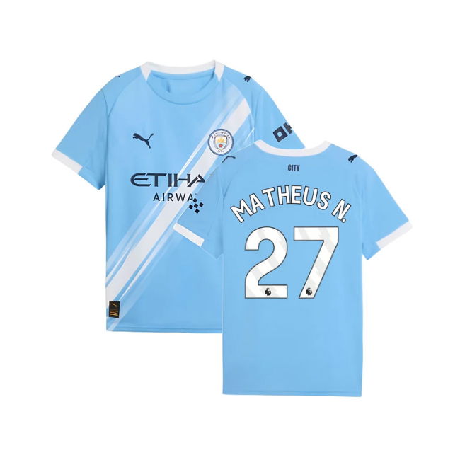 Premium 2025-2026 Man City Home With Special Edition Design