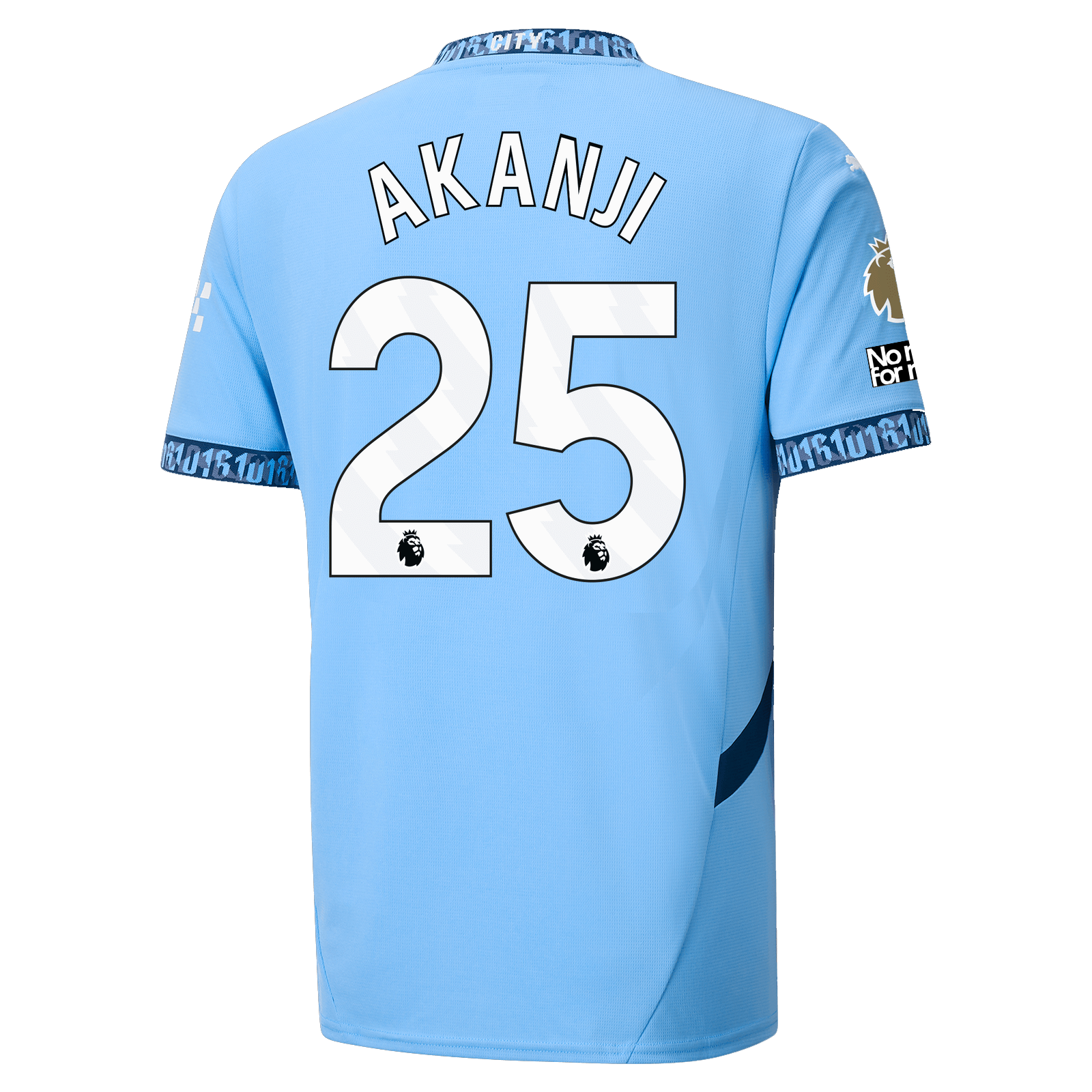 Manchester City Akanji 2024-2025 UCL Home Jersey – Authentic Shirt