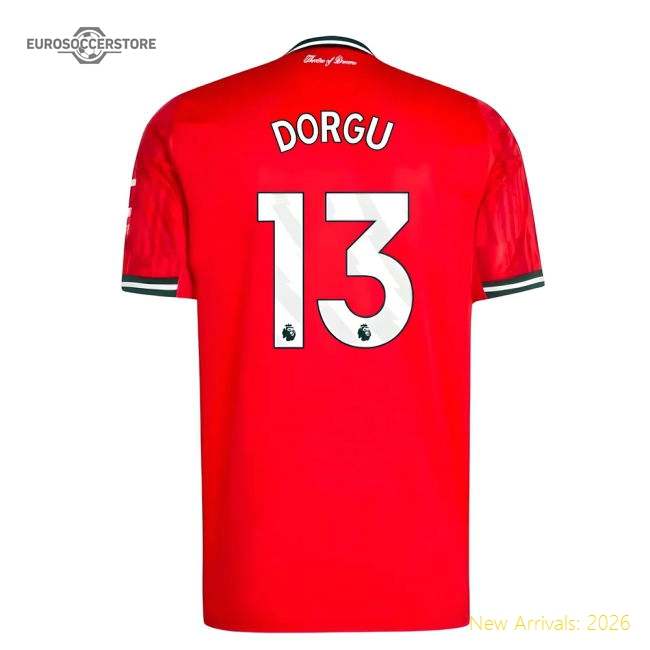 2025-2026 Man Utd Home Shirt (dorgu 13) - Reasonable Price