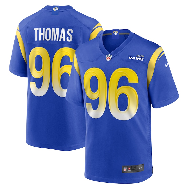 None Keir Thomas Los Angeles Rams Vintage Collector's Item Game Day We