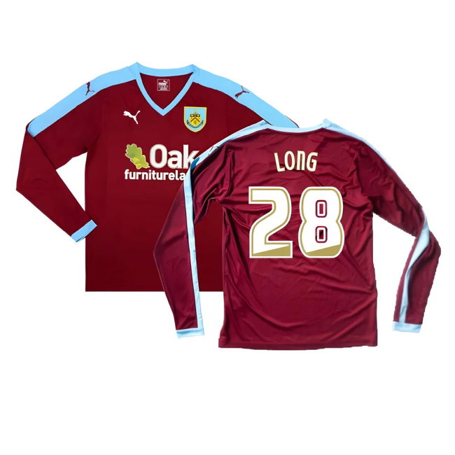 Authentic Design Replica Burnley Long Sleeve Home Shirt Excellent ...