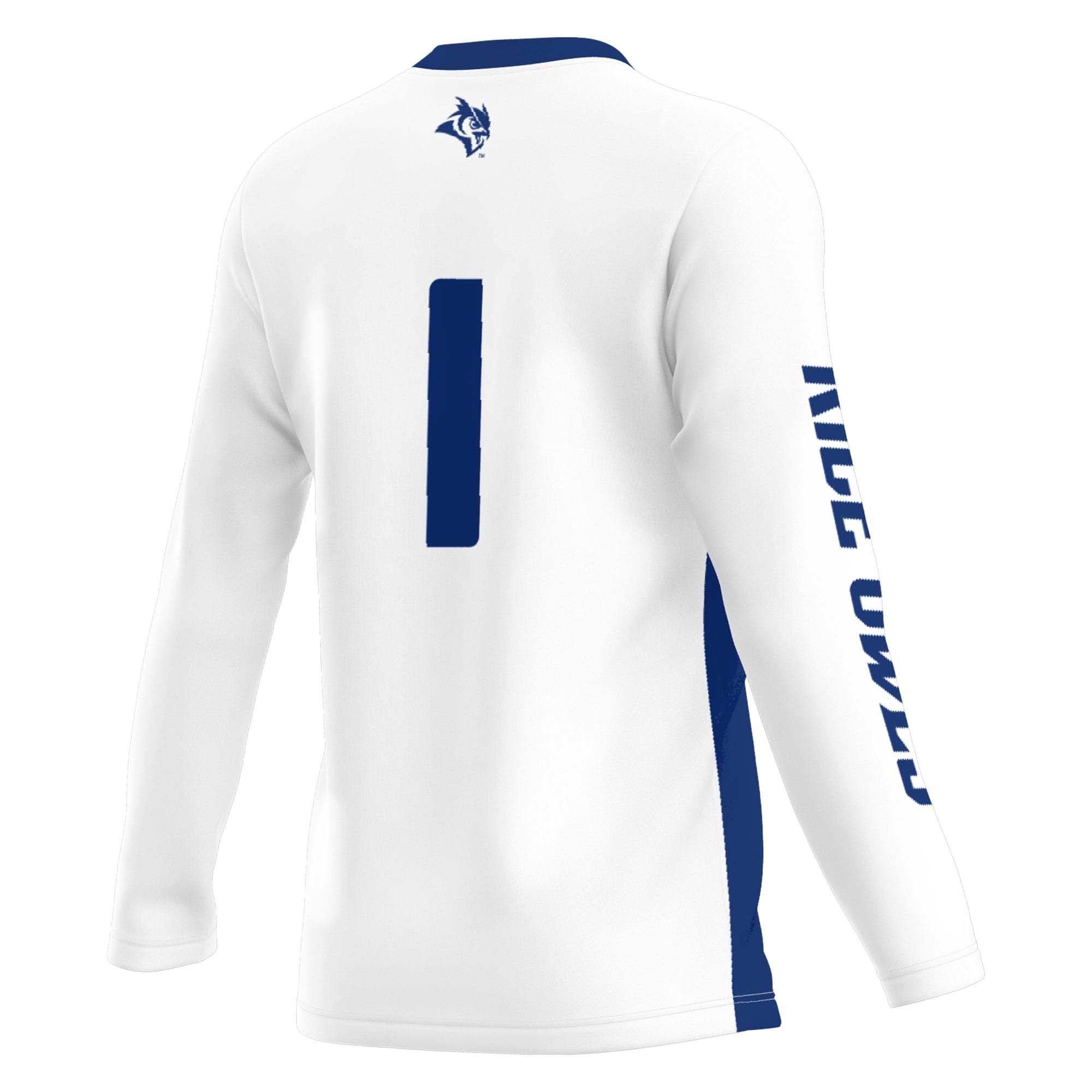 [NJP] Rice Owls GameDay Greats Unisex Lightweight Volleyball Jersey - White