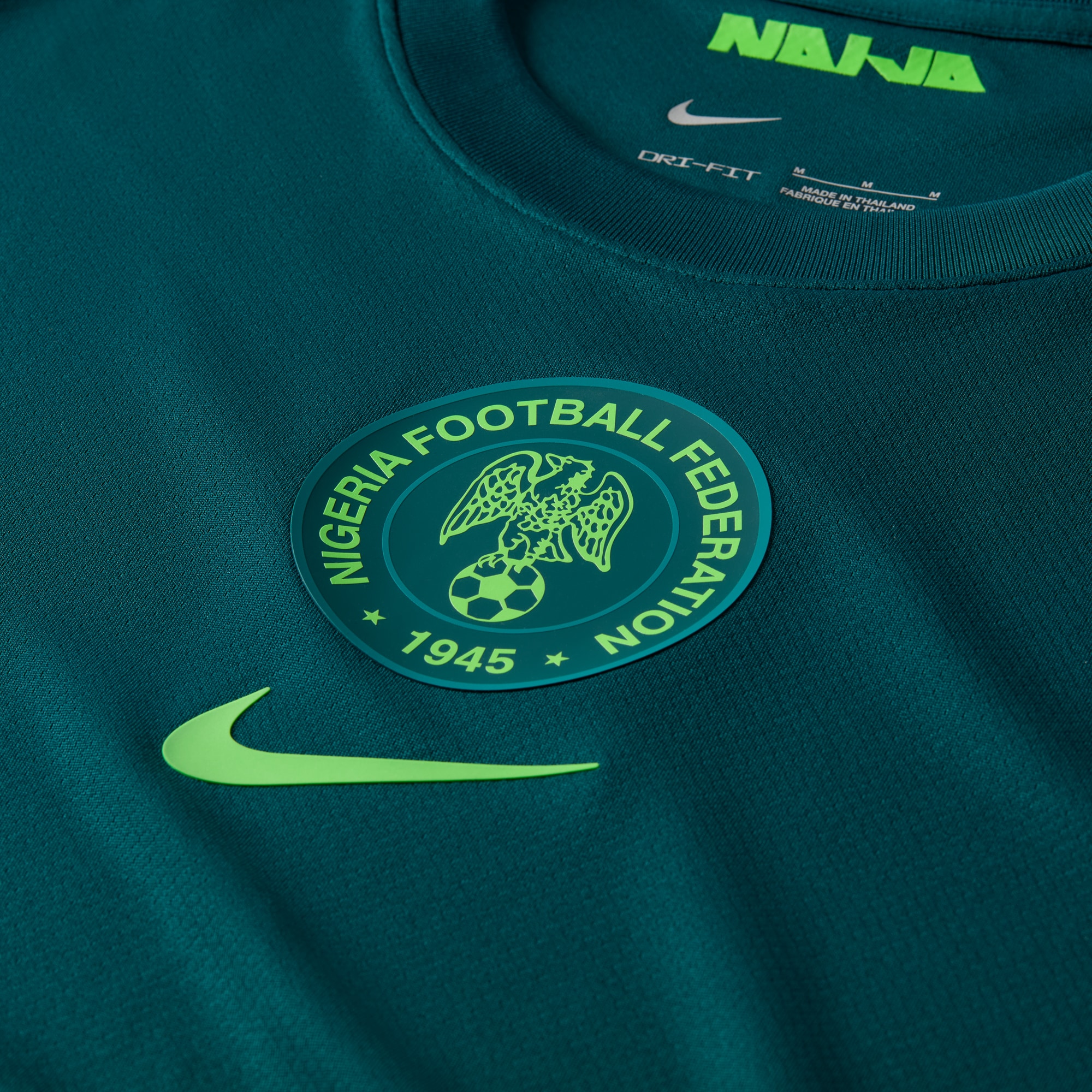 [SJH] Nigeria Women's National Team 2025/26 Home Replica Jersey - Teal