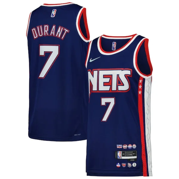 Kevin Durant BKN Swingman Jersey - official NBA - Blue basketball
