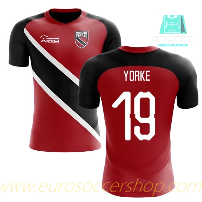 2025-26 Edition Trinidad Home Kit High Quality Libero Collection (YORKE 19)