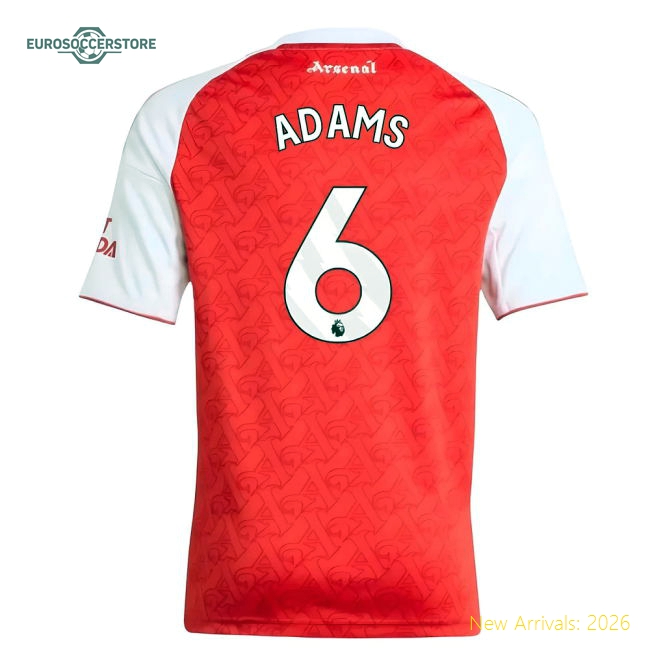 Comfortable Arsenal Kids Jersey Adams 2025-2026 Kids-safe Technology