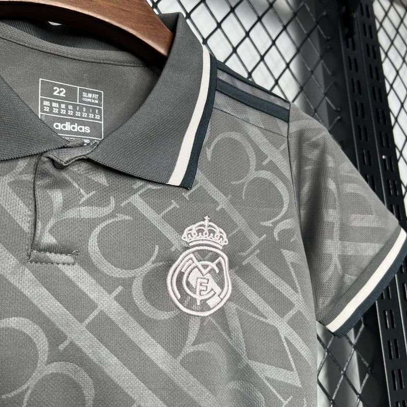 Performance Driven KidsYouth Real Madrid 2425 Third Kit ShirtShort