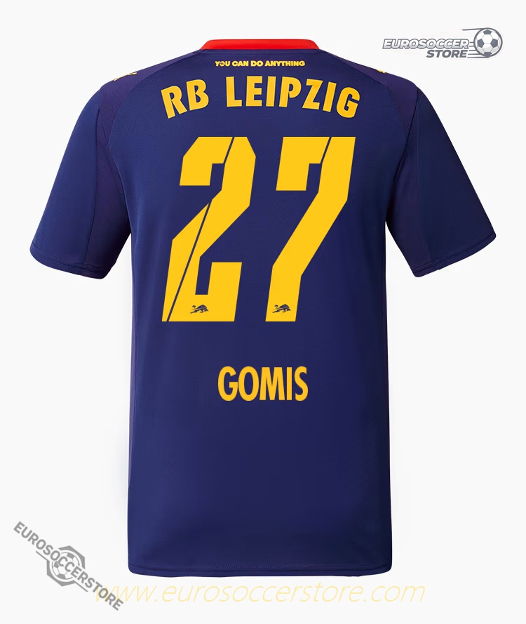 RB Leipzig 25-26 Season Away Version GOMIS #27 Football Jersey
