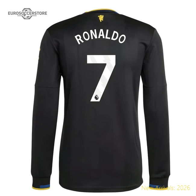 2025-2026 Man Utd Long Sleeve Third Jersey (Ronaldo 7) Fan Edition