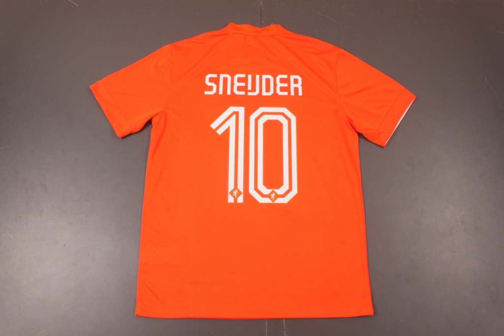 Authentic NETHERLANDS 201415 HOME SOCCER SHIRT 10 SNEIJJDER