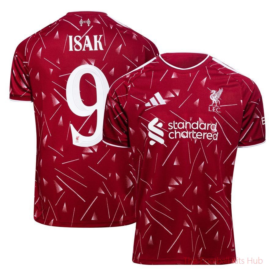 Liverpool Home Shirt 2026/27 Cup Print ISAK 9
