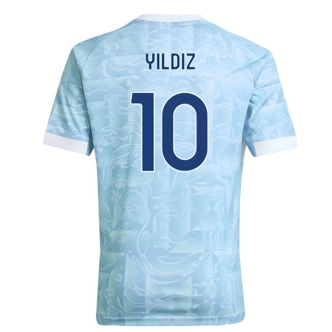 2025-2026 Juve Away Fashionable Shirt (Kids) (Yildiz 10)