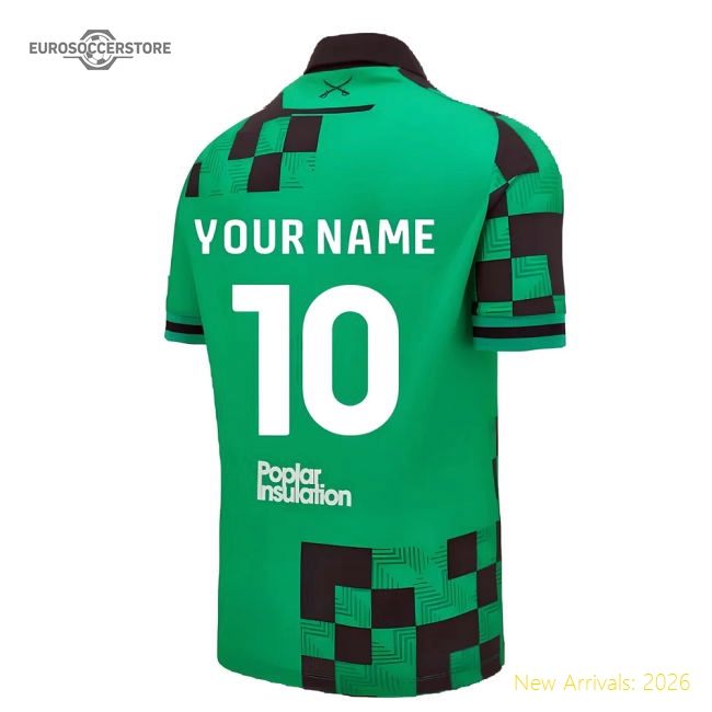 Premium 2024-2025 Bristol Rovers Away Shirt (your Name) - Premium