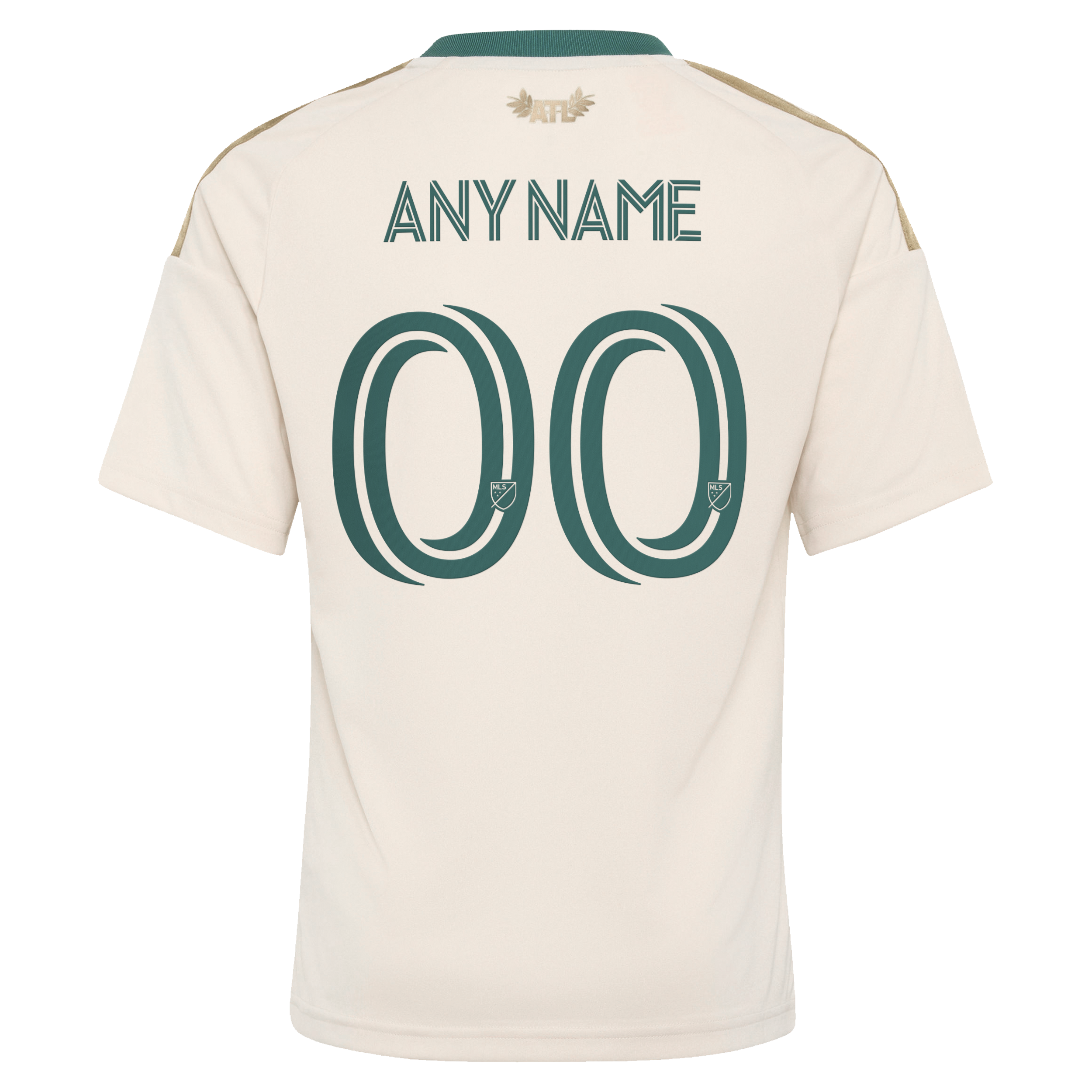[SJH] Atlanta United FC Youth 2026 Spirit of '96 Replica Custom Jersey - Tan
