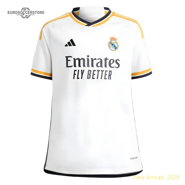 Real Madrid Pro Home Jersey Athletic Fit Athletic Fit Breathable