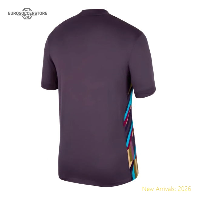 England 2024-2025 Authentic Away Shirt (eng) Moisture-management