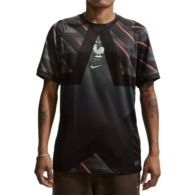 2026-2027 France Goalkeeper Shirt (Black) (Barthez 1)