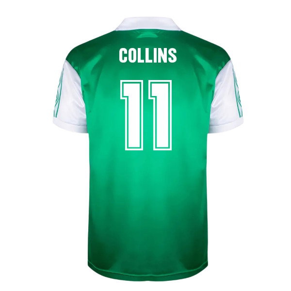 [DDJ] Hibernian 1980 Home Retro Football Shirt (Collins 11)