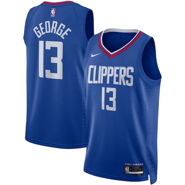 Paul George LAC Swingman Jersey - fashionable authentic - Icon Edition