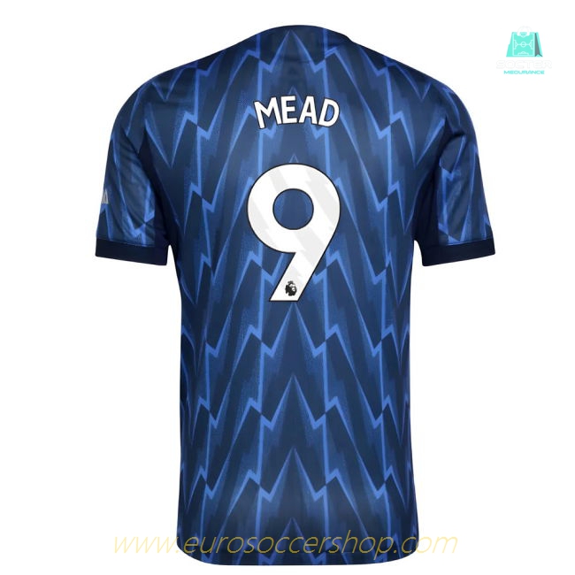2025-2026 Arsenal Authentic Away Shirt (Mead 9)