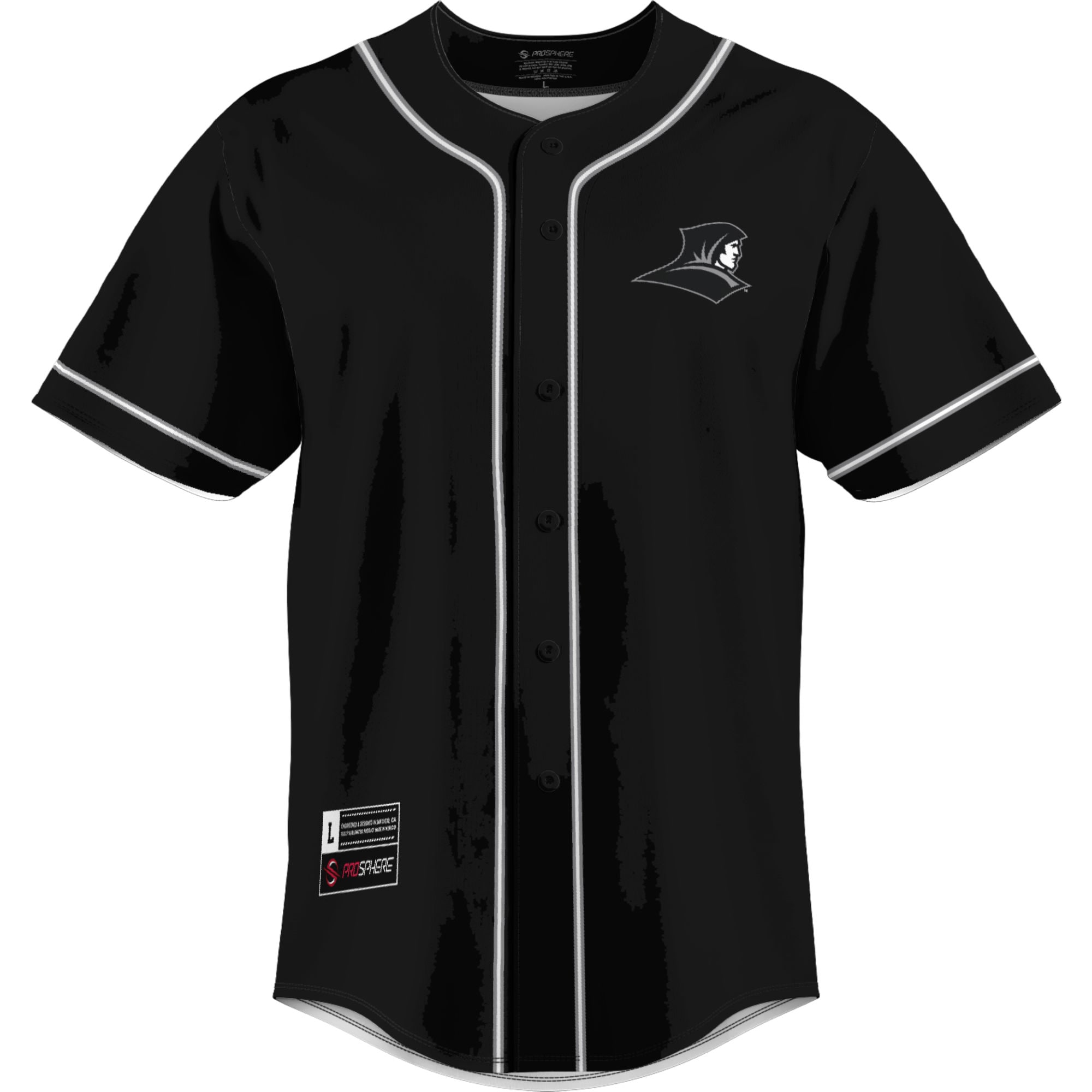 [DDG] Providence Friars GameDay Greats Lightweight Baseball Jersey - Black