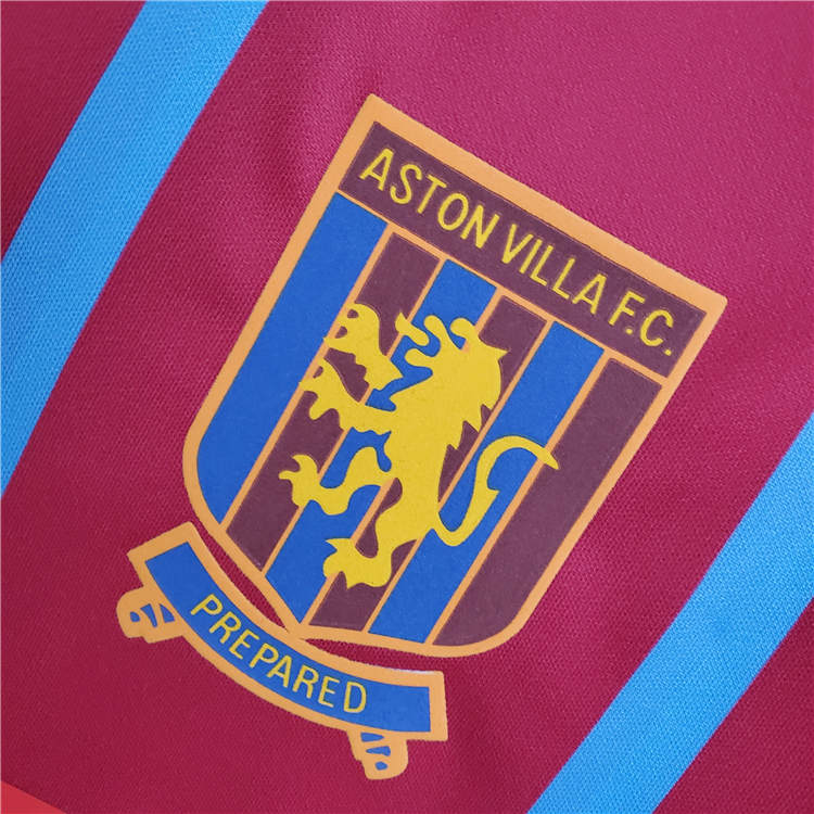 Elite Series Aston Villa 9395 Retro Home Soccer JerseyFootball Shirt