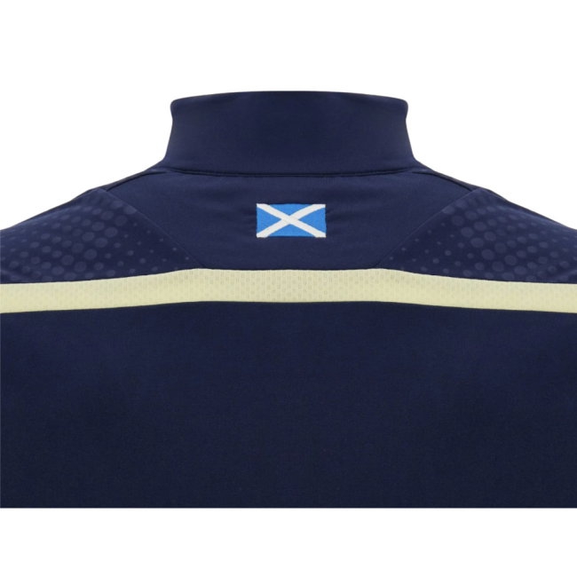 2026-2027 Scotland Rugby 1/4 Zip Training Top (Navy) - Kids