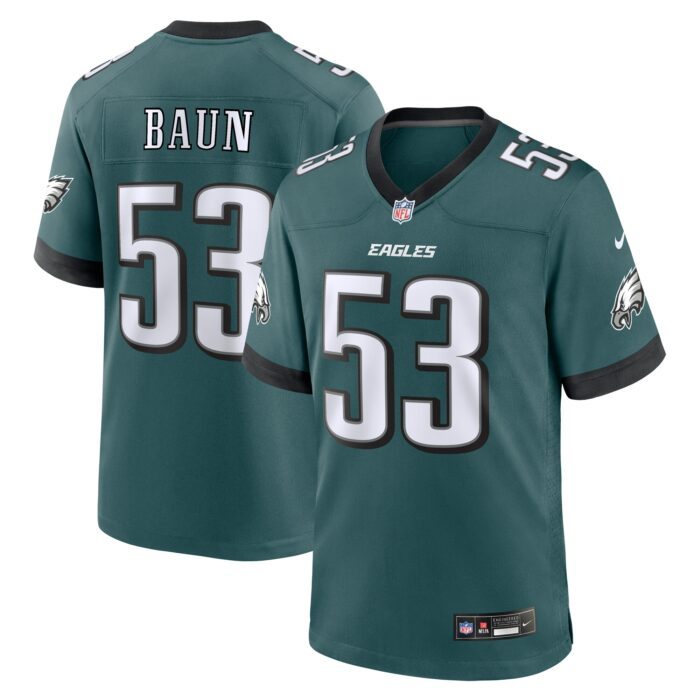 None Men's PHI Eagles Energetic Top-Grade Jersey Game Day Wear