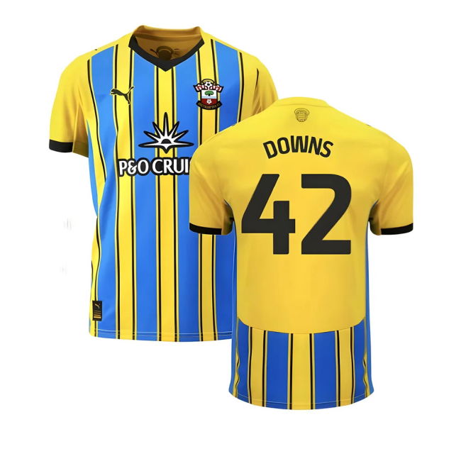 Replica 2025-2026 Southampton Away With Vintage Design - Easy Care