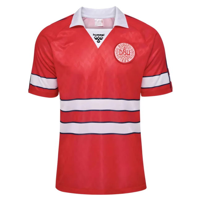 Authentic 1988 Denmark Home Durable Replica Team Athletic Replica