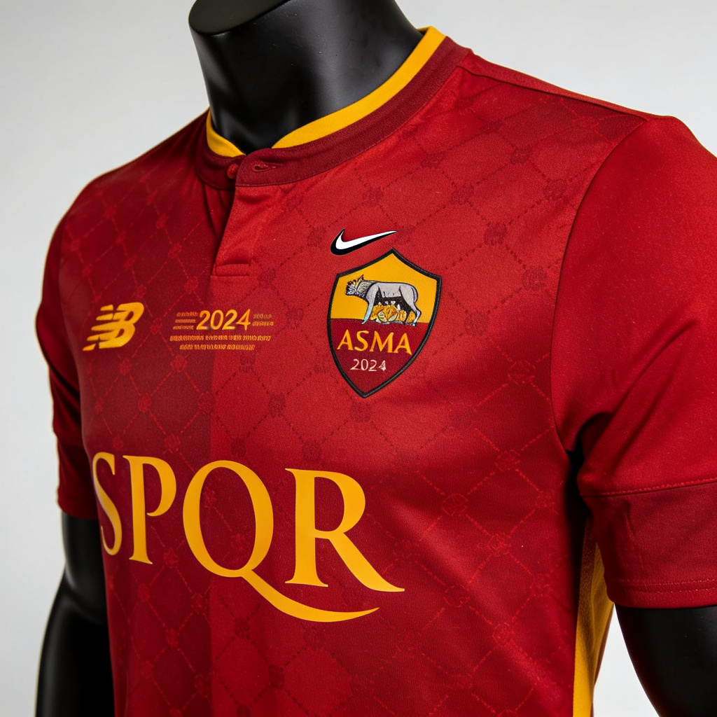 Roma new team logo jersey series 2024