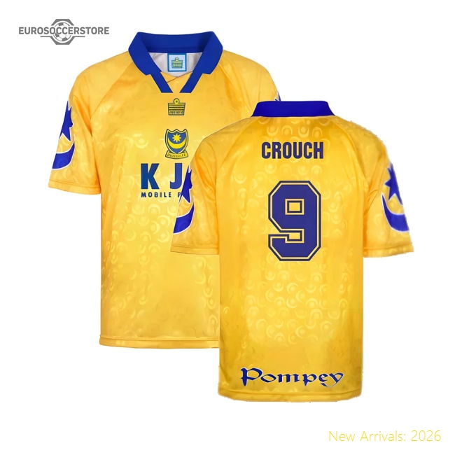 Top-grade Portsmouth 1998 Admiral Away Retro Shirt (crouch 9)