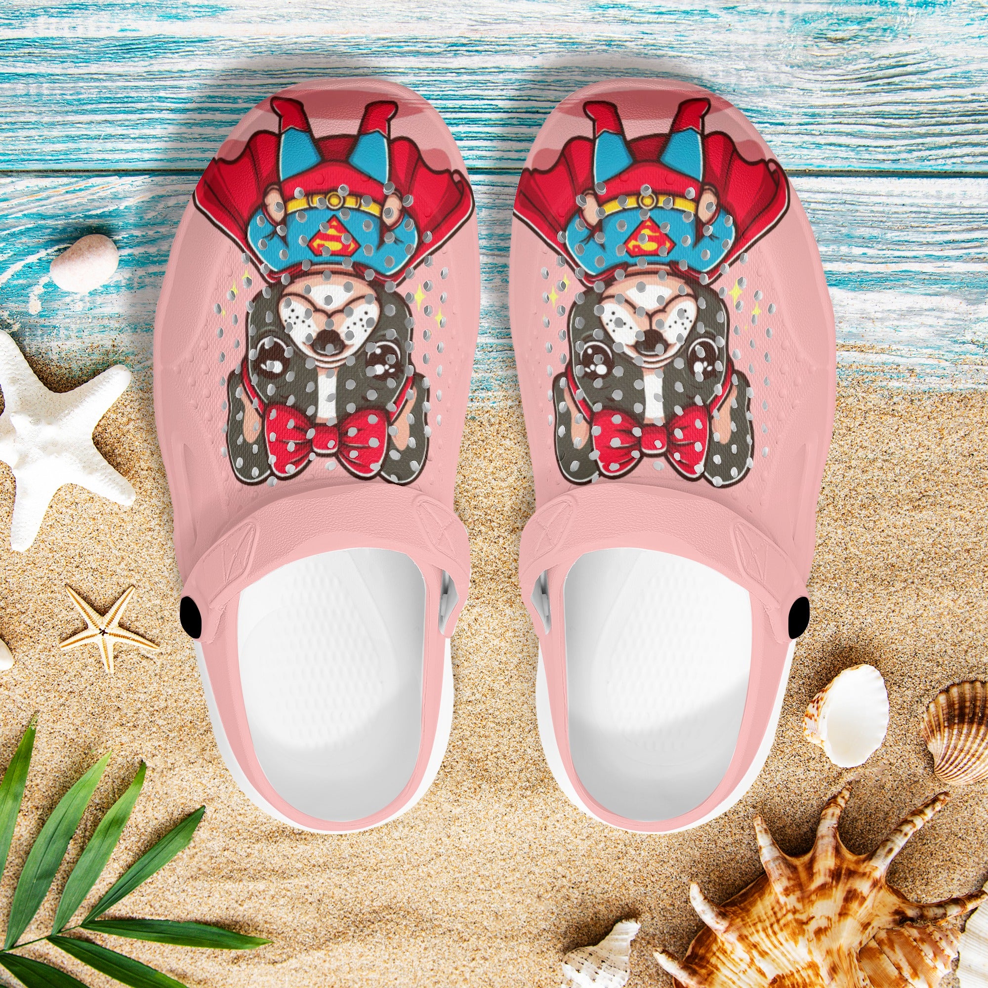 French Bulldog Willow Summer Hollow Out Clogs Useful Frenchie Gear